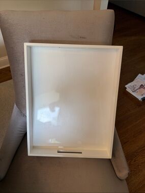 The Container Store White Organizer Tray